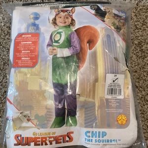 DC league of super pets Chip the squirrel 2T costume